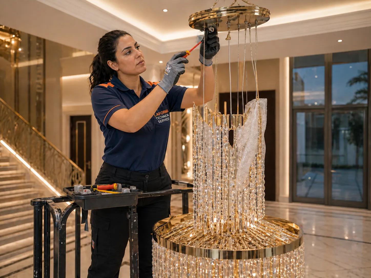 Lighting Installation in Dubai | Laforma