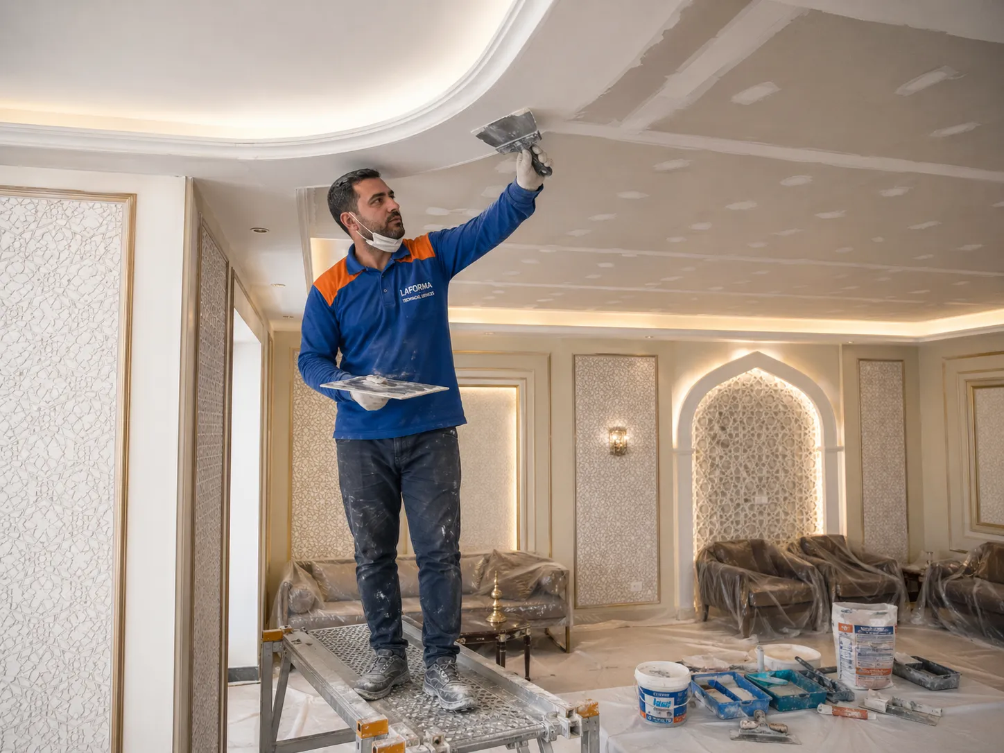Gypsum Board & False Ceiling in Dubai | Laforma